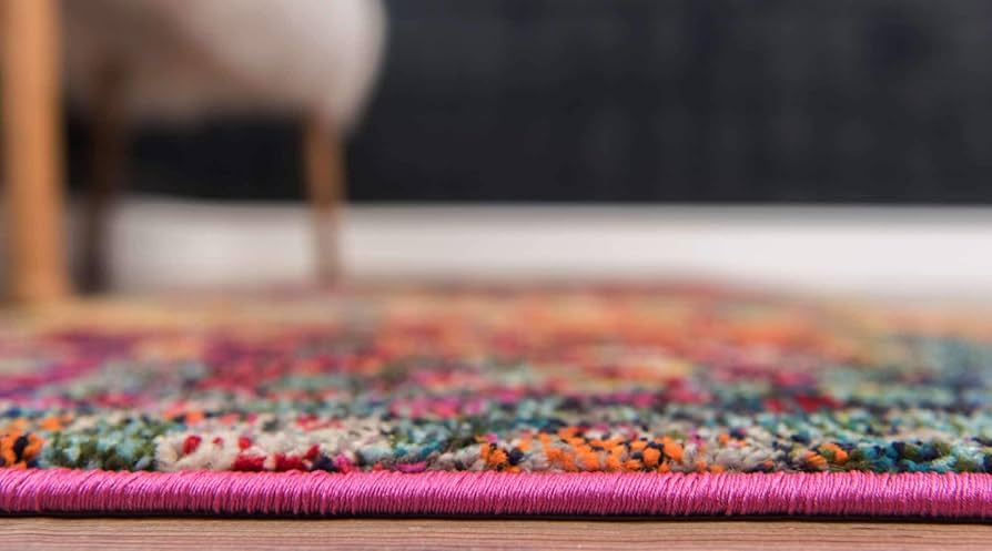 Amazon.com: Unique Loom Jardin Collection Colorful, Vibrant